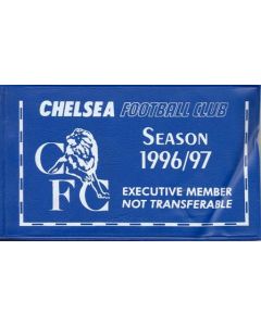 Chelsea Season Ticket 1996-1997