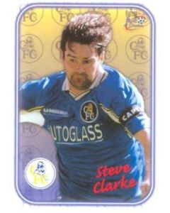 Chelsea Steve Clarke card of 2000-2001