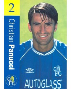 Chelsea - Christian Panucci official Chelsea card