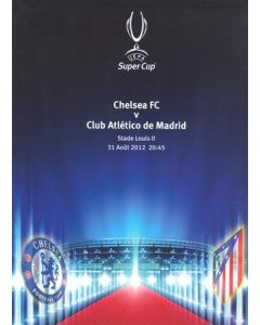 2012 Super Cup Final Chelsea v Atletico Madrid press pack 31/08/2012