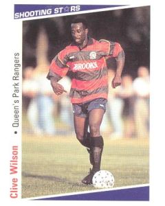 Clive Wilson Queen's Park Rangers Shooting Stars Card