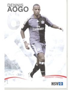 Dennis Aogo Hamburg player card 2010-2011