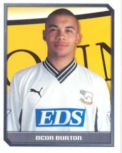 Deon Burton Premier League 2000 sticker