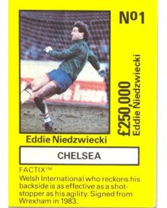 Chelsea - Eddie Niedzwiecki small card