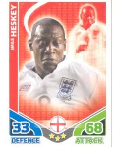 England - Emile Heskey card