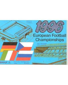 European Championship 1996 in England - Group C postcard