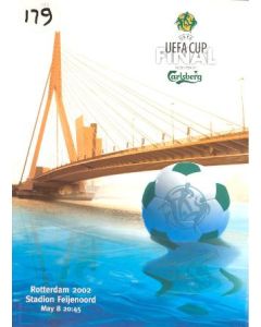 2002 Uefa Cup Final Official Press Pack Feyenoord v Borussia Dortmund