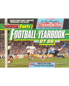 Football Yearbook 1987-1988 stickers collection book