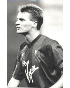 Geoff Thomas Crystal Palace 1989 black and white card
