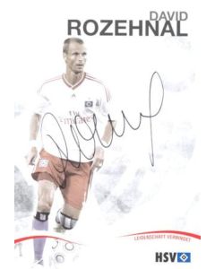 Hamburg David Rosehnal originally signed card of Season 2009-2010
