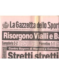 La Gazzetta Dello Sport - Italian newspaper of 04/04/1990