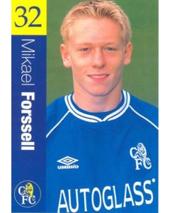 Chelsea - Mikael Forssell official Chelsea card