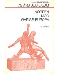 1964 Norden v Ovrige Europa official programme 20/05/1964
