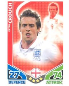England - Peter Crouch card