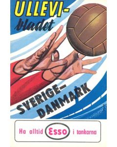 1960 Sweden v Denmark official programme 23/10/1960
