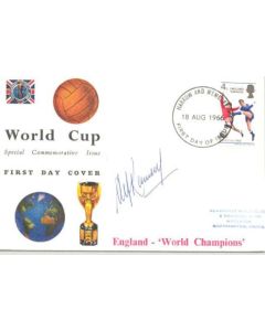 World Cup 1966 Special Commemorative Issue first day cover, originally signed by Alf Ramsay