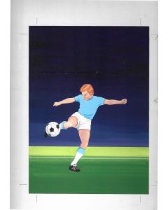 World Cup 1982 Original Artwork for Match Box Labels. No 1 of 10
